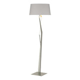Hubbardton Forge 2012 Sterling Flax Shade (SE) Facet Floor Lamp