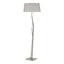 Hubbardton Forge 2012 Sterling Flax Shade (SE) Facet Floor Lamp
