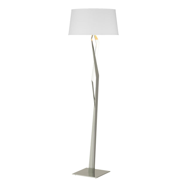 Hubbardton Forge 2012 Sterling Natural Anna Shade (SF) Facet Floor Lamp