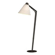 Hubbardton Forge 2013 Oil Rubbed Bronze Flax Shade (SE) Reach Floor Lamp