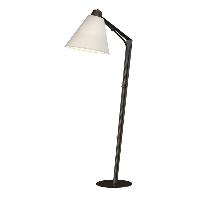 Hubbardton Forge 2013 Oil Rubbed Bronze Natural Anna Shade (SF) Reach Floor Lamp