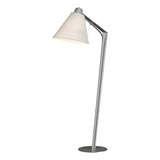 Hubbardton Forge 2013 Vintage Platinum Natural Anna Shade (SF) Reach Floor Lamp