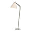 Hubbardton Forge 2013 Sterling Flax Shade (SE) Reach Floor Lamp