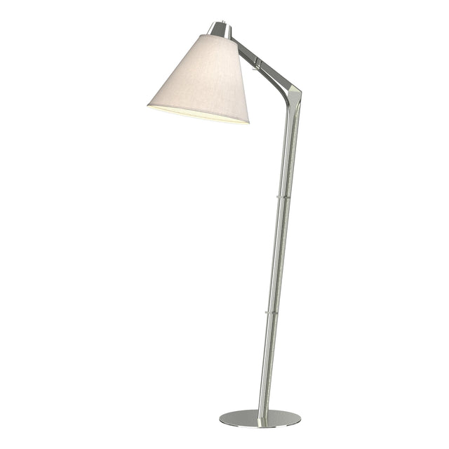 Hubbardton Forge 2013 Sterling Flax Shade (SE) Reach Floor Lamp