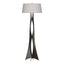 Hubbardton Forge 2013 Oil Rubbed Bronze Flax Shade (SE) Moreau Floor Lamp