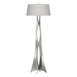 Hubbardton Forge 2013 Sterling Flax Shade (SE) Moreau Floor Lamp