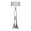 Hubbardton Forge 2013 Sterling Flax Shade (SE) Moreau Floor Lamp