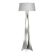 Hubbardton Forge 2013 Sterling Natural Anna Shade (SF) Moreau Floor Lamp