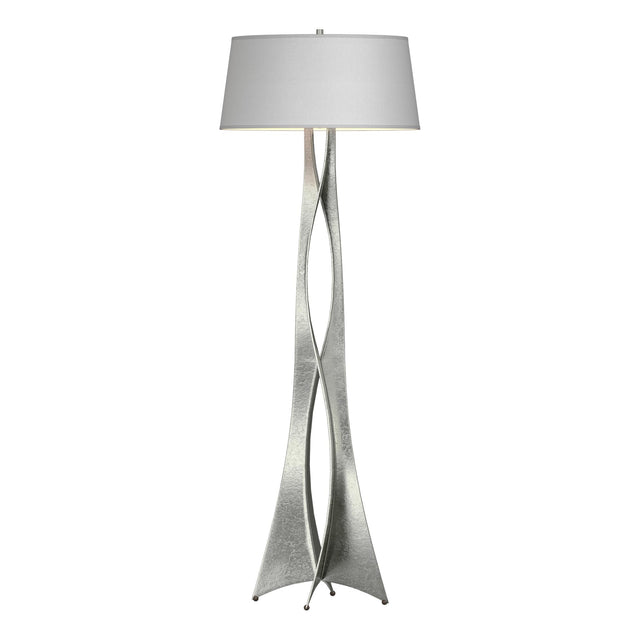Hubbardton Forge 2013 Sterling Natural Anna Shade (SF) Moreau Floor Lamp