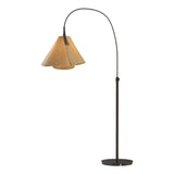 Hubbardton Forge 2011 Oil Rubbed Bronze Cork Shade (SG) Mobius Arc Floor Lamp
