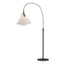 Hubbardton Forge 2011 Oil Rubbed Bronze Spun Frost (SH) Mobius Arc Floor Lamp