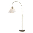 Hubbardton Forge 2011 Soft Gold Spun Frost (SH) Mobius Arc Floor Lamp