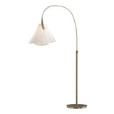 Hubbardton Forge 2011 Soft Gold Spun Frost (SH) Mobius Arc Floor Lamp