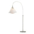 Hubbardton Forge 2011 Sterling Spun Frost (SH) Mobius Arc Floor Lamp
