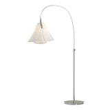 Hubbardton Forge 2011 Sterling Spun Frost (SH) Mobius Arc Floor Lamp