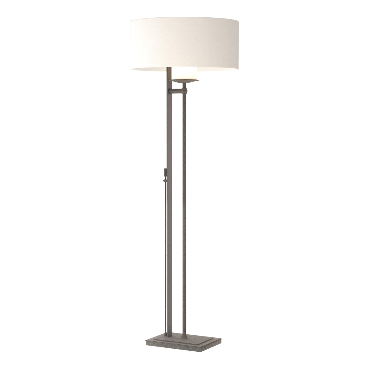 Hubbardton Forge 2011 Natural Iron Natural Anna Shade (SF) Rook Floor Lamp