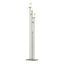 Hubbardton Forge 2011 Vintage Platinum Opal Glass (GG) Rook Twin Floor Lamp