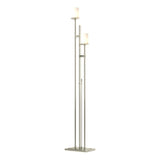 Hubbardton Forge 2011 Sterling Opal Glass (GG) Rook Twin Floor Lamp