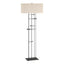 Hubbardton Forge 2013 Black Flax Shade (SE) Cavaletti Floor Lamp