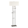 Hubbardton Forge 2013 Natural Iron Natural Anna Shade (SF) Cavaletti Floor Lamp