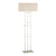 Hubbardton Forge 2013 Sterling Flax Shade (SE) Cavaletti Floor Lamp