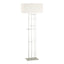 Hubbardton Forge 2013 Sterling Natural Anna Shade (SF) Cavaletti Floor Lamp