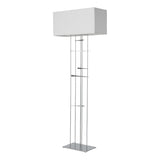 Hubbardton Forge 2013 Sterling Natural Anna Shade (SF) Cavaletti Floor Lamp