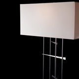 Hubbardton Forge 2013 Sterling Natural Anna Shade (SF) Cavaletti Floor Lamp