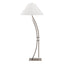 Hubbardton Forge 2003 Bronze Natural Anna Shade (SF) Metamorphic Contemporary Floor Lamp