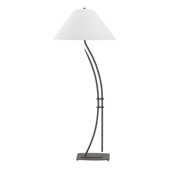Hubbardton Forge 2003 Natural Iron Natural Anna Shade (SF) Metamorphic Contemporary Floor Lamp