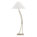 Hubbardton Forge 2003 Soft Gold Natural Anna Shade (SF) Metamorphic Contemporary Floor Lamp