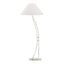 Hubbardton Forge 2003 Sterling Natural Anna Shade (SF) Metamorphic Contemporary Floor Lamp