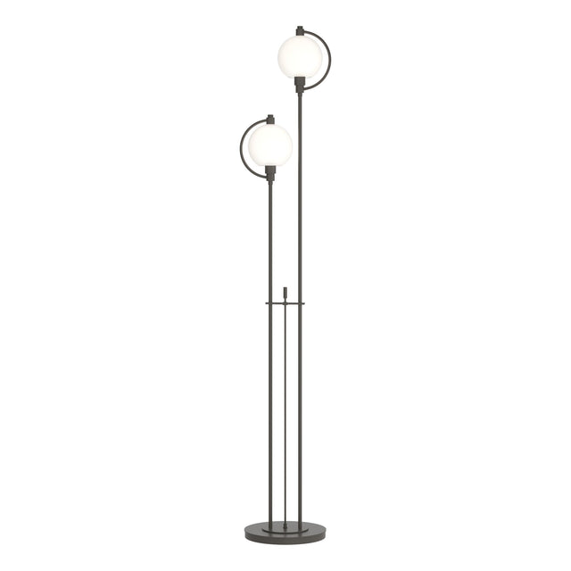 Hubbardton Forge 2015 Dark Smoke Opal Glass (GG) Pluto Floor Lamp