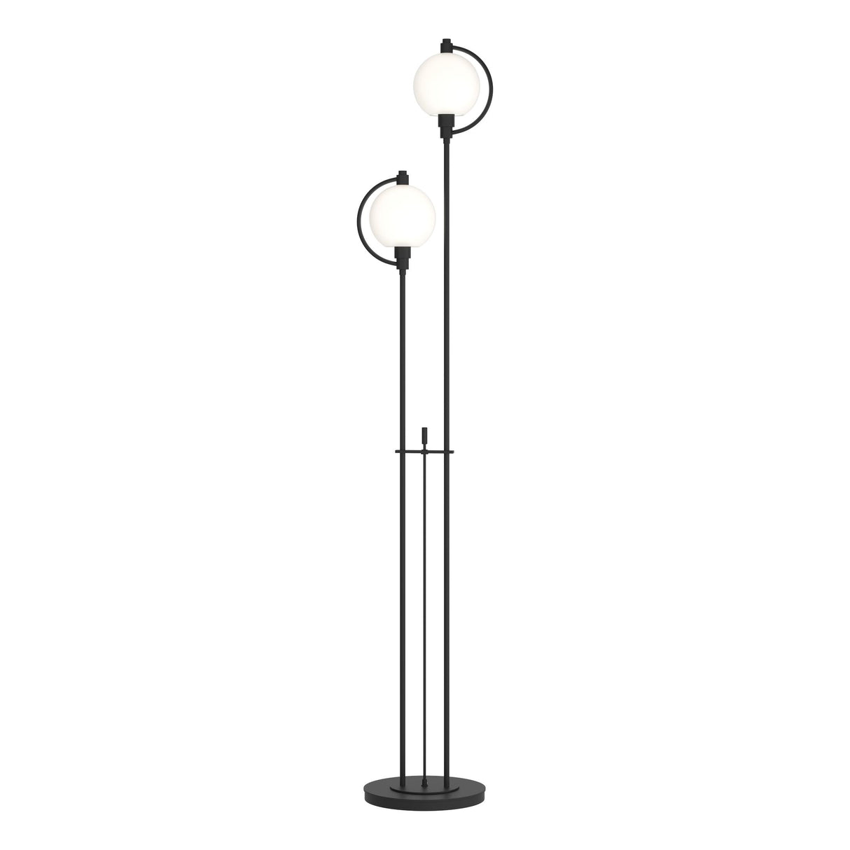 Hubbardton Forge 2015 Black Opal Glass (GG) Pluto Floor Lamp