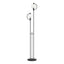 Hubbardton Forge 2015 Black Clear Glass (ZM) Pluto Floor Lamp