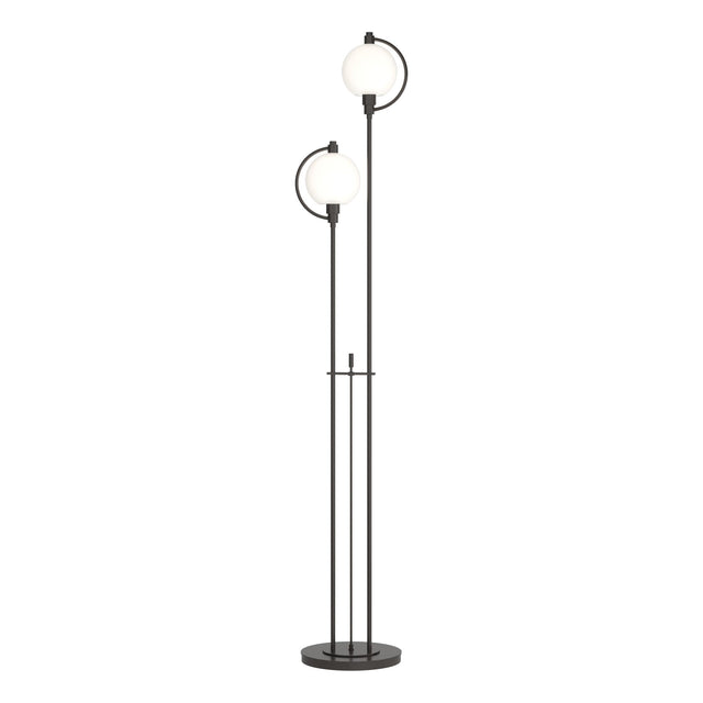 Hubbardton Forge 2015 Oil Rubbed Bronze Opal Glass (GG) Pluto Floor Lamp