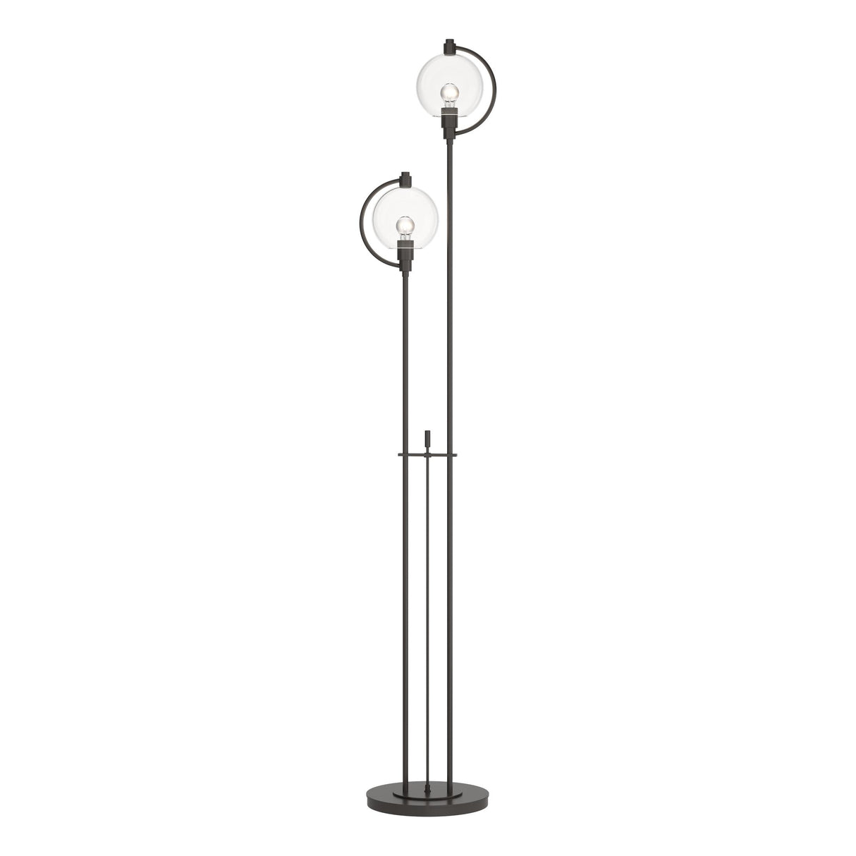 Hubbardton Forge 2015 Oil Rubbed Bronze Clear Glass (ZM) Pluto Floor Lamp