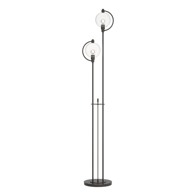 Hubbardton Forge 2015 Oil Rubbed Bronze Clear Glass (ZM) Pluto Floor Lamp