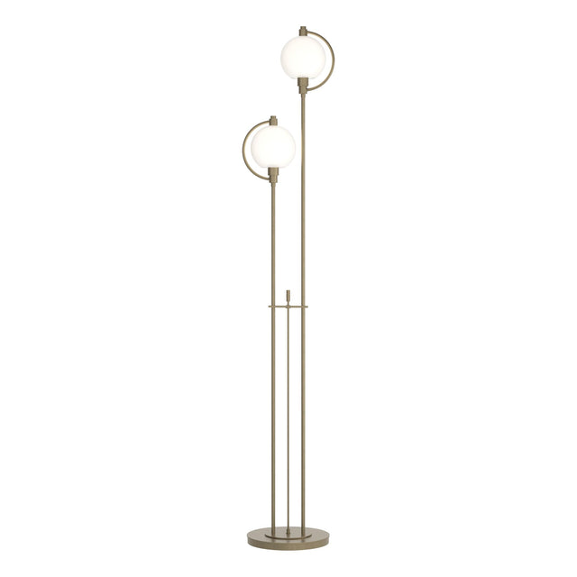 Hubbardton Forge 2015 Soft Gold Opal Glass (GG) Pluto Floor Lamp