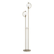 Hubbardton Forge 2015 Soft Gold Clear Glass (ZM) Pluto Floor Lamp