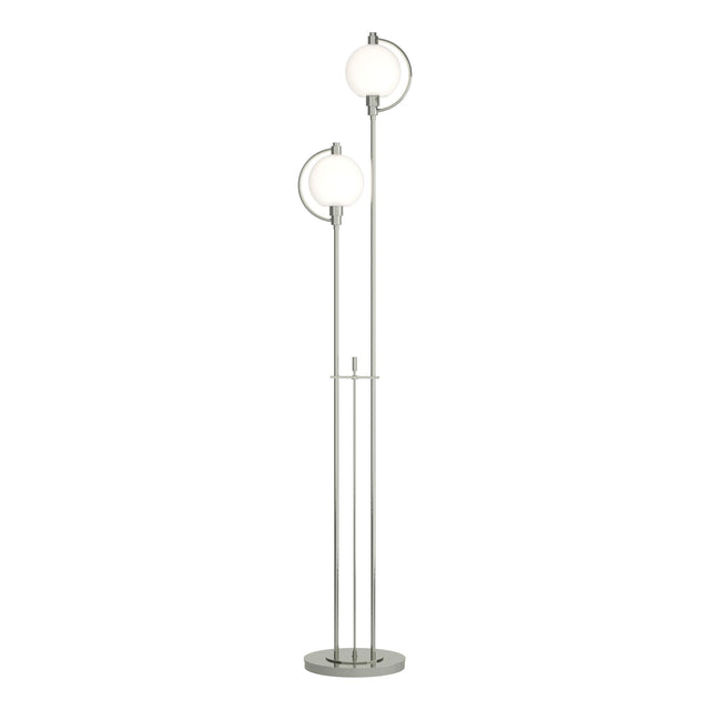 Hubbardton Forge 2015 Sterling Opal Glass (GG) Pluto Floor Lamp
