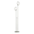 Hubbardton Forge 2015 Sterling Clear Glass (ZM) Pluto Floor Lamp