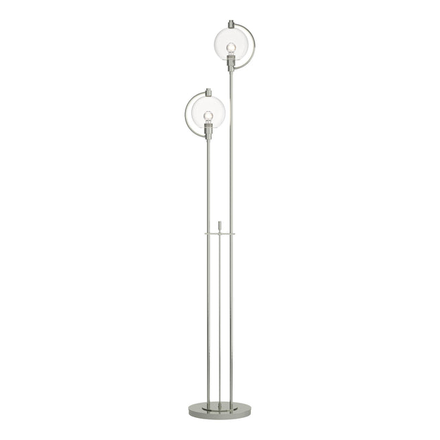 Hubbardton Forge 2015 Sterling Clear Glass (ZM) Pluto Floor Lamp