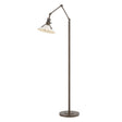 Hubbardton Forge 2015 Bronze White Henry Floor Lamp