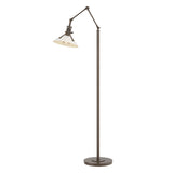 Hubbardton Forge 2015 Bronze White Henry Floor Lamp