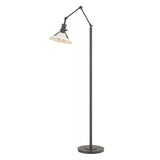 Hubbardton Forge 2015 Dark Smoke White Henry Floor Lamp