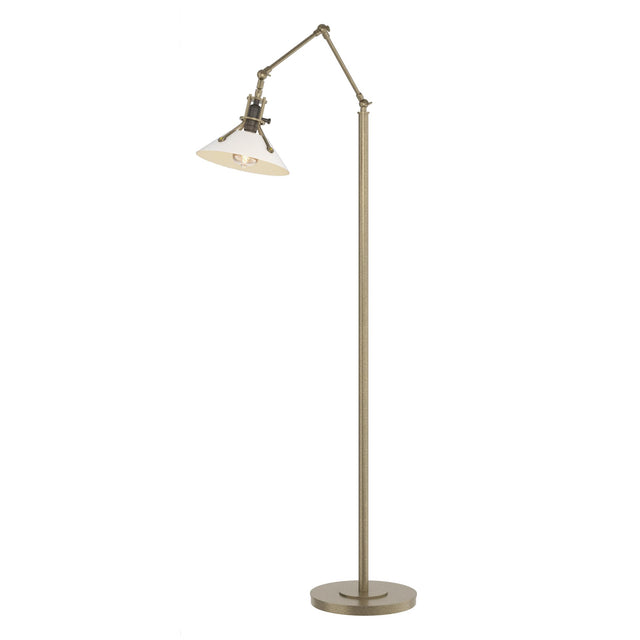 Hubbardton Forge 2015 Soft Gold White Henry Floor Lamp