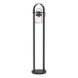 Hubbardton Forge 2016 Black Clear Glass (ZM) Erlenmeyer Floor Lamp