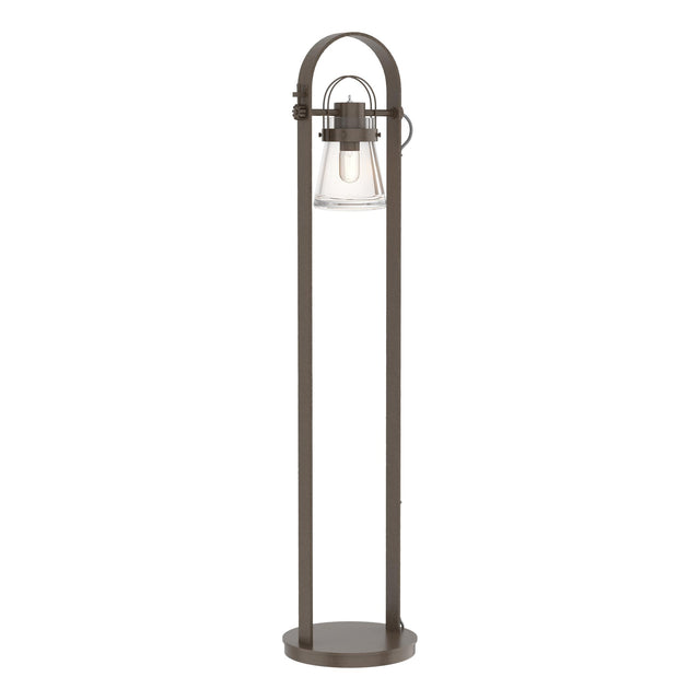 Hubbardton Forge 2016 Bronze Clear Glass (ZM) Erlenmeyer Floor Lamp
