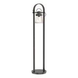 Hubbardton Forge 2016 Oil Rubbed Bronze Clear Glass (ZM) Erlenmeyer Floor Lamp